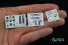 Quinta Studio QD48284 F/A-18A++ 3D-Printed & coloured Interior on decal paper (Hasegawa) 1/48